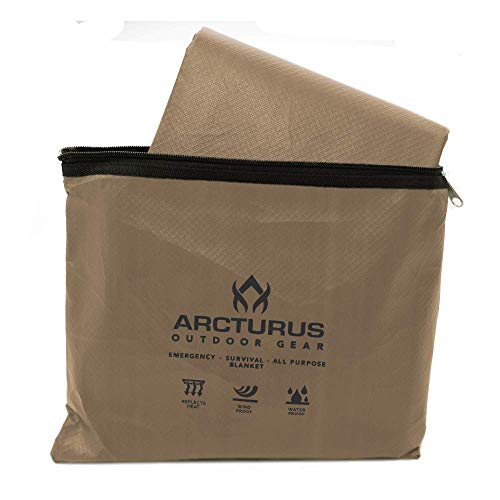 image for Arcturus Insulated Tarp, Reusable Heavy Duty Thermal Survival Blanket 