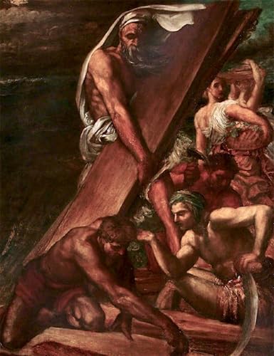 Lienzo decorativo para pared vintage George Frederic Watts de 60x90cm para el hogar