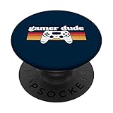 Photo Gallery gamer dude vintage gaming controller fun retro 80s gaming popsockets popgrip intercambiabile Photo Gallery gamer dude vintage gaming controller fun retro 80s gaming popsockets popgrip intercambiabile