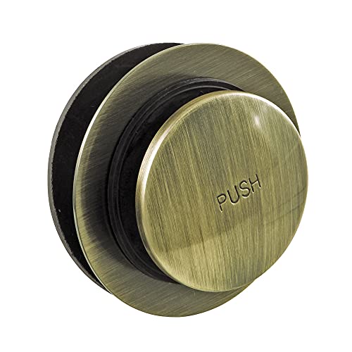 Kingston Brass DTT203 Tip-Toe Tub Drain, Antique Brass