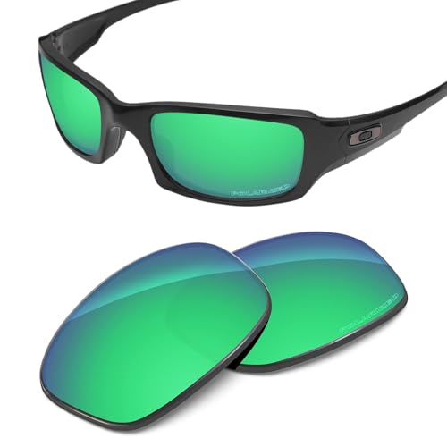 Image of Performance Lenses Compatible with Oakley Fives Squared OO9238, Polarized, UV Protection, Anti-Scratch