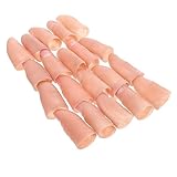 NUOBESTY Fake Thumb Tip Fake Thumb Creative Magician Finger Covers Tricks Props 20pcs (S) Multipurpose Tool