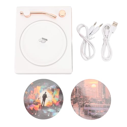 Głośnik Tyenaza z odtwarzaczem Bluetooth, jakość dźwięku Vintage HIFI Kolorowe światło Mały głośnik do domowej sypialni, biura i samochodu (-2610240257211)