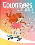  Coloriages pour filles: Cahier de coloriages pour ado Fille – Portrait et filles modernes et inspirantes - Coloriages Manga et Chibi pour filles. Livre de coloriages pour filles