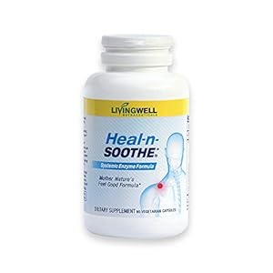 HEAL-N-SOOTHE Proteolytic Enzymes – Natural Supplement for Joint Support – 90 Count for Men and Women