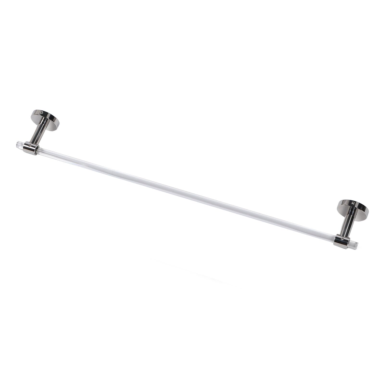 Akrylowy Uchwyt na Ręcznik, Minimalistyczny Montowany do ściany (60cm)