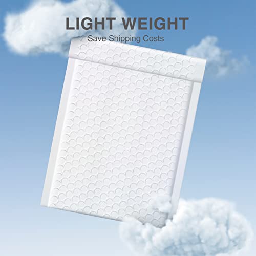 Image of Metronic Bubble Mailer 6X10 Inch White 500 Pack,Waterproof Padded Envelopes,Self-Seal Small Bubble Mailers Cushioning Bubble Envelopes for Shipping,Jewelry Makeup Supplies, Packaging Bulk