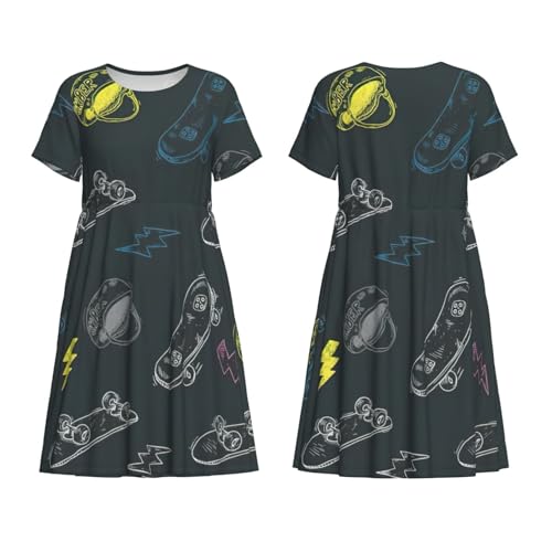 Robe d'été courte style décontracté idéale pour masquer les complexes