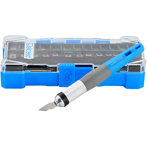 Delcast UK-13P1 Precision Craft Knife Set, 14 Piece Set