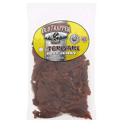 Bulk 30oz Teriyaki Old Trapper Beef Jerkey (3 x 10oz bags)
