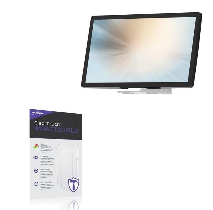 BoxWave Screen Protector Compatible With MicroTouch IC-215P-AW4-W10 (21.5 in) - ClearTouch ImpactShield (2-Pack), Impenetrable Screen Protector Flexible Film