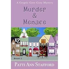 Murder & Menace (Cryptic Cove Cozy Mystery Series Book 2) Audiobook By Patti Ann Stafford cover art