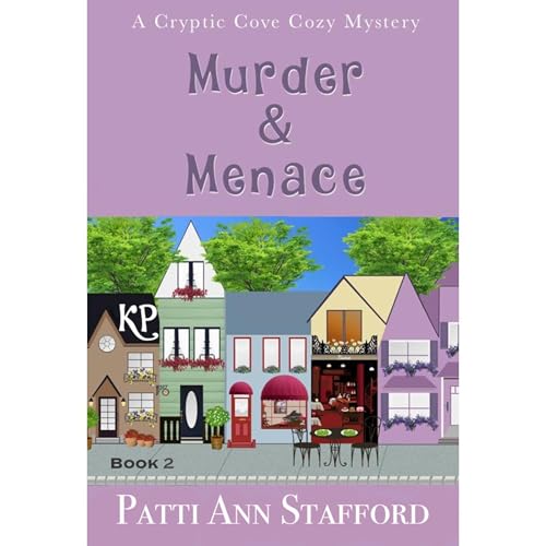 Murder & Menace (Cryptic Cove Cozy Mystery Series Book 2) Audiolibro Por Patti Ann Stafford arte de portada