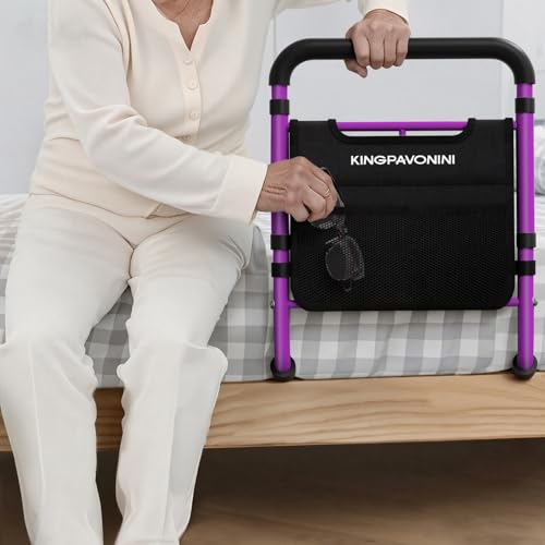 Image of KingPavonini Bed Rails for Elderly Adults Safety, 380 LBS, Model BM03-1