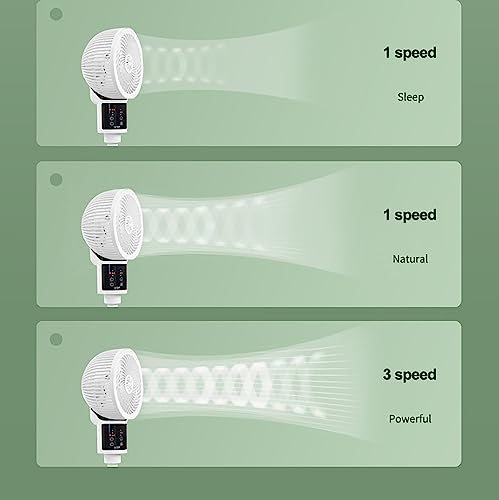 Ventilador de pedestal oscilante, controle remoto, circulador de ar, 3 velocidades, ventiladores de