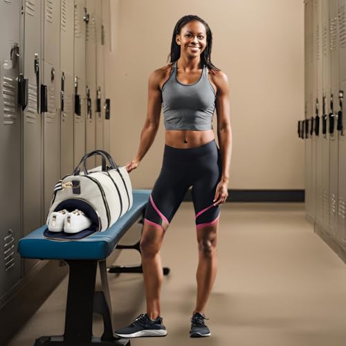 Convertible Rolling Duffel Carry On - Kendall Country Garment Weekender Bag with Wheels and Handle Shoe Pouch Convertible Garment Bag for Travel - Pebble4