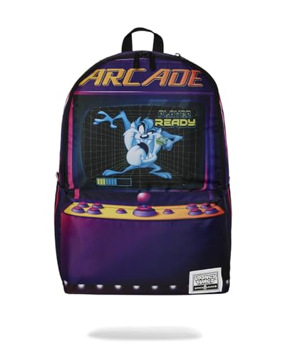 Space Junk Mochila multiuso Looney Tunes Ultimate - grande (47 cm de altura), Taz Arcade Game, One Size, Mochila multiuso Looney Tunes Ultimate - Grande (47 cm de altura)