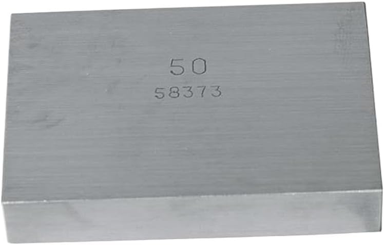 Grade 0 steel gauge block 50 mm Precise Measurements