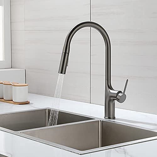 Robinet de cuisine mitigeur extractible eau chaude et froide - 6