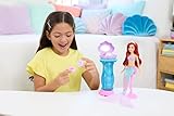 Mattel Disney Princess Toys, Ariel Vanity Pop Mermaid Fashion Doll with Removable Tail & Vanity with 5 Repeatable Pop-Up Surprises & 5 Accessories, JBF86 - Image 2