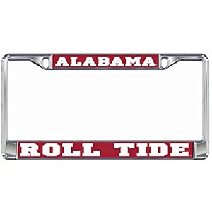 Alabama Crimson Tide Domed Metal License Plate Frame