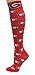 Donegal Bay Georgia Red Dress Sock,One Size,Red