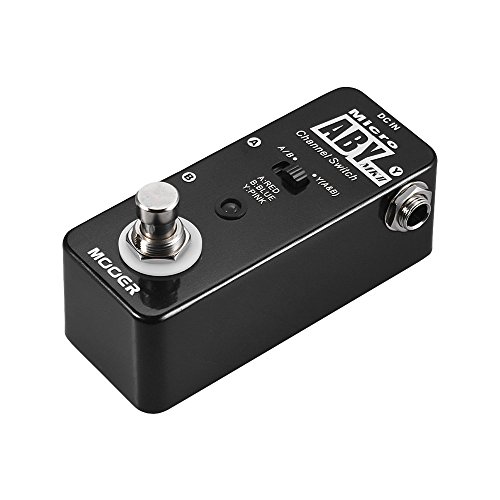 Status LED e True Bypass Mooer Micro Aby MKII Pedale D.I.