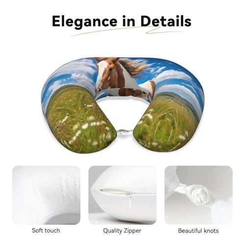 Almohada cuello espuma viscoelástica tamaño viajero miniatura 3