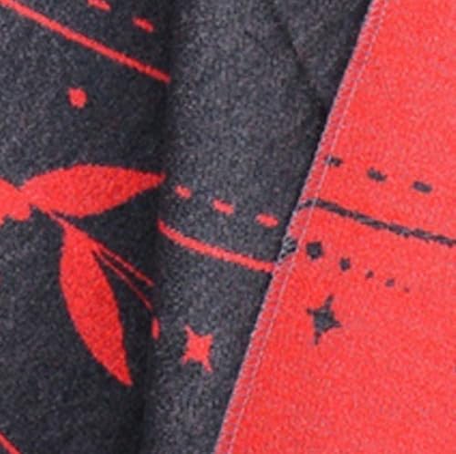 2025 Faux Cashmere Reversible Shawl Wrap for Women Dual-Side Shoulder Cape V-Neck Blouse Tops Cover-up Fall Winter3