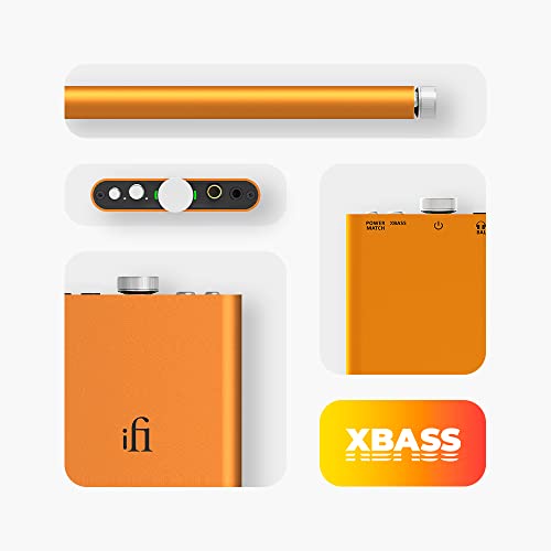 Image of iFi Hip-dac2 - Portable Balanced DAC Headphone Amplifier for Android, iPhone with USB Input Only /Outputs: 3.5mm Unbalanced / 4.4mm Balanced - MQA Decoder