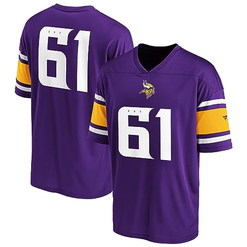 Minnesota Vikings NFL Trikot Jersey T-Shirt Fanshirt ** Franchise Supporters Jersey ** (as3, Alpha, m, Regular, Regular)