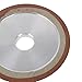 BQLZR 100x10x20mm PDX Diamond Grinding Wheel for Industrial Supplies 150# S1 Pack of 2