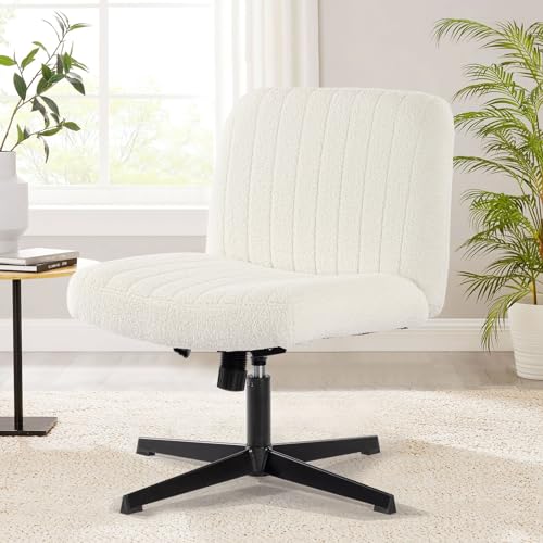 Preisvergleich Produktbild Bosmiller Schneidersitz Stuhl mit StoffpolsterungCriss Cross Chair Breiterem Kissen,Höhenverstellbar Schreibtischstuhl 200KG,Bürostuhl Ohne Armlehnen fur Home Office