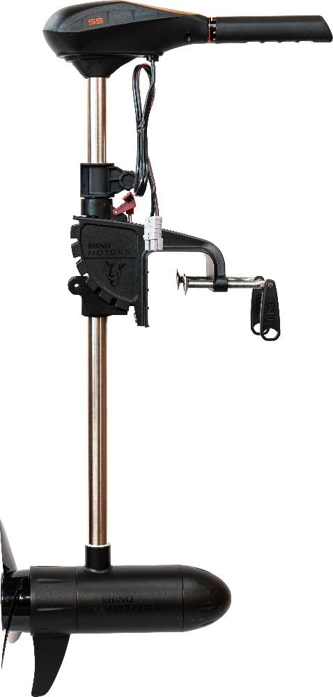 VX 55 V2 Elektro Außenbordmotor, 12V, 55 lbs Schubkraft, 600W, Gewicht 9 kg, Schaftlänge 79 cm, 5 Vorwärts- / 3 Rückwärtsgänge, teleskopierbar