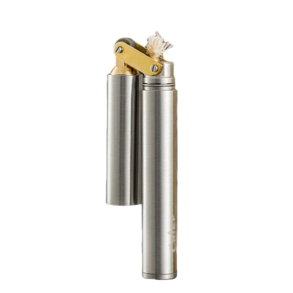 Accendino A Benzina Ronson, Con Accensione A Pietrina, Modello Dustin - Foto 5