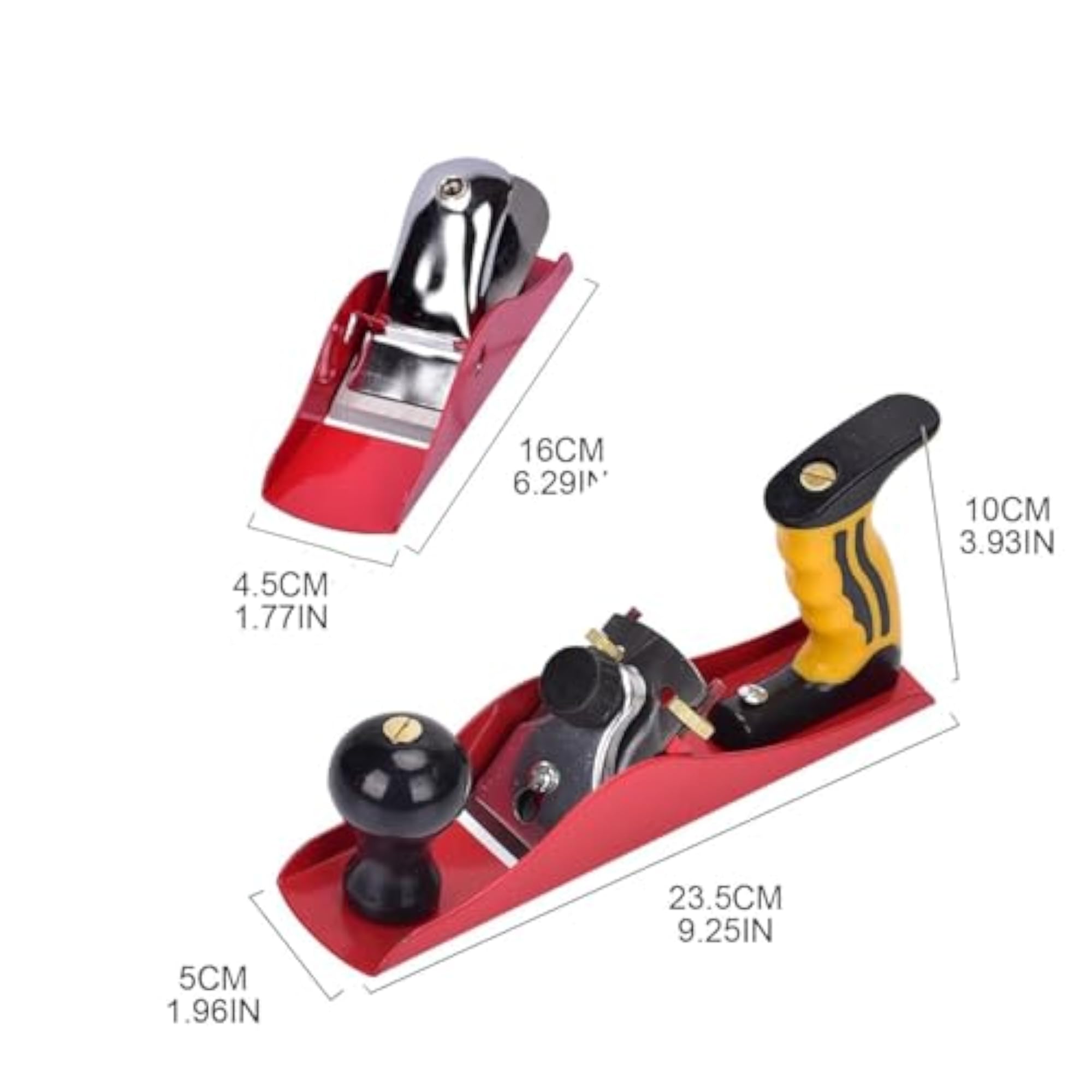 Wood Hand Planer 2 Pcs Set with 1inch 3/4 Tip Blade