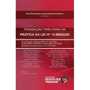 Capa do livro Transação Tributária na Prática da Lei 13.988/2020 2º edição