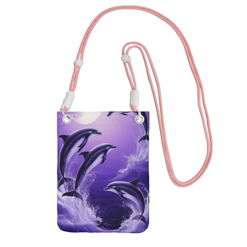 Vintage Inspired Cell Phone Purse, Crossbody Bag with Removable Card Holder