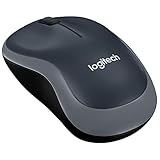 Logitech M185 wireless mouse, Grau