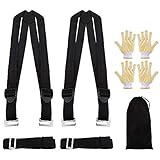 Hält Arme/Hände frei – Endlich bleiben Arme und Hände während des Tragens frei! Ihr Wunsch nach mehr Halt und besserer Gesamtbalance wird durch diese Umzugsgurte im Handumdrehen erfüllt.