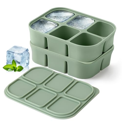 Bandeja para cubitos de hielo silicona 2 unidades miniatura 1