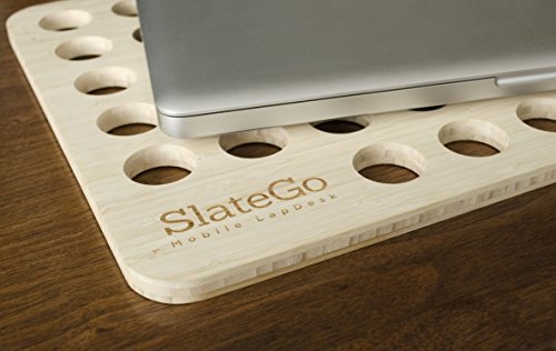 iSkelter SlateGo Mini: Mobile LapDesk - Travel Size Lap Desk (for 15