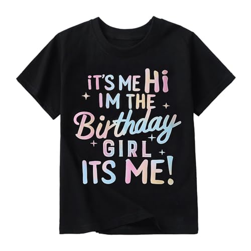 Image of Birthday Girls Shirts for Kids 1-12 Year