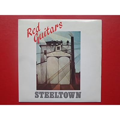 Red Guitars Steeltown 7" Self Drive SCAR010 EX/EX 1984 picture sleeve