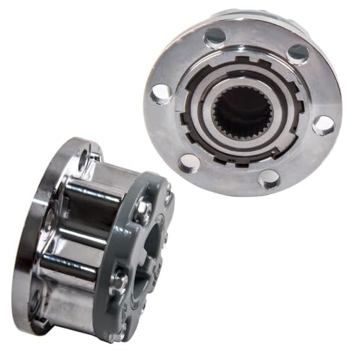 IIVTEOQE Wheel Bearing Hub Lock Kit Pajero Left Right for Mitsubishi for Montero 1990-2000 Zinc Alloy 28-Splines 4WD-Drive Type JD4QS2
