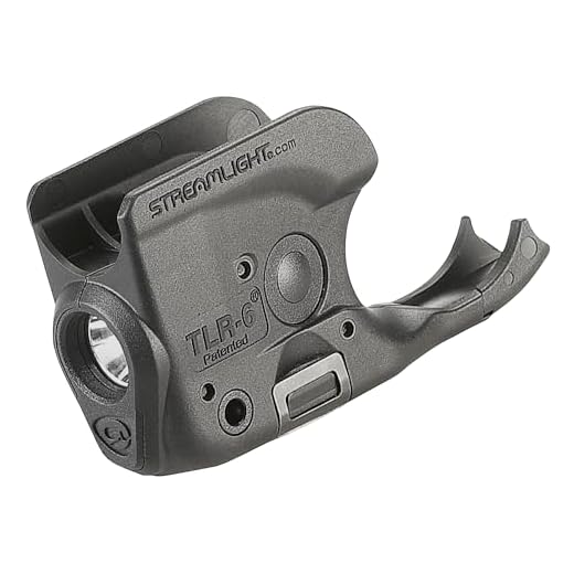 Streamlight 69289 TLR-6 100-Lumen Pistol Light Without Laser Designed Exclusively and Solely for Select Non-Rail 1911 Handguns, Black