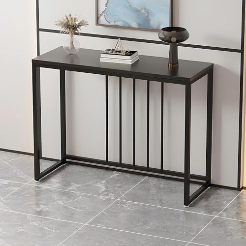 コンソールテーブル エントランス台 サイドテーブル棚 玄関収納 玄関棚 北欧風 おしゃれ 木目調 スリム 省スペース 奥行30cm 幅80/100/120/140cm 高さ80cm 細長い 飾り(D,80cm)