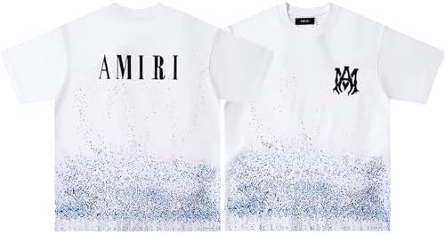 Amazon.co.jp: アミリ Tシャツ夏 Amiri クラシックベーシック