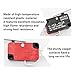 Klyeola 10PCS Micro Limit Switch V-153-1C25, Long Straight Hinge Lever Arm, SPDT Snap Action, 15A 250V, Silver Contact, Reliable End stop for Arduino, CNC, 3D Printer, Appliance, Industrial Automation