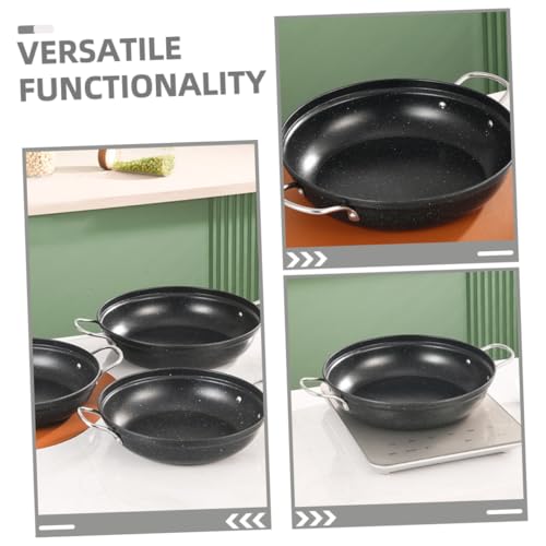 Olla para cocinar Wok portátil de acero inoxidable miniatura 7